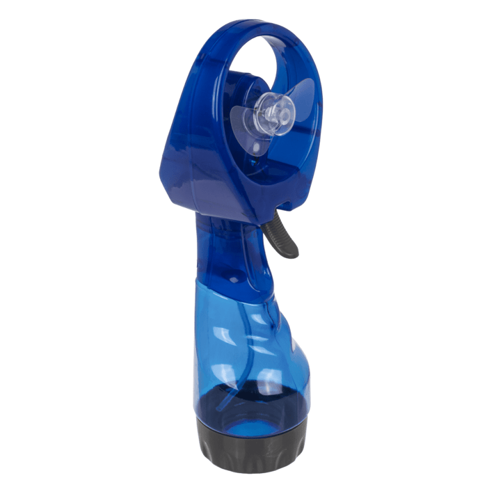 Ventilateur électrique avec vaporisateur Bleu
