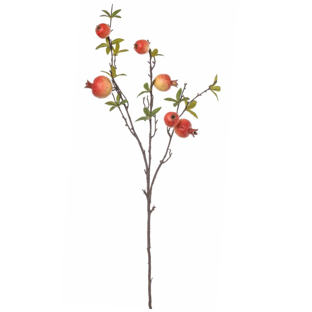 Branche de fleur artificielle Grenades Seville H97cm