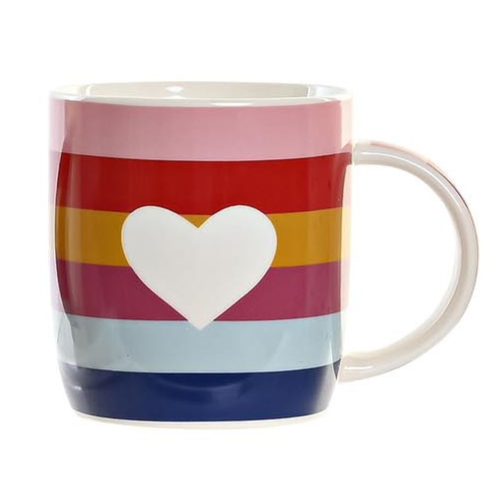 Mug porcelaine Gillynape Arc-en-Ciel