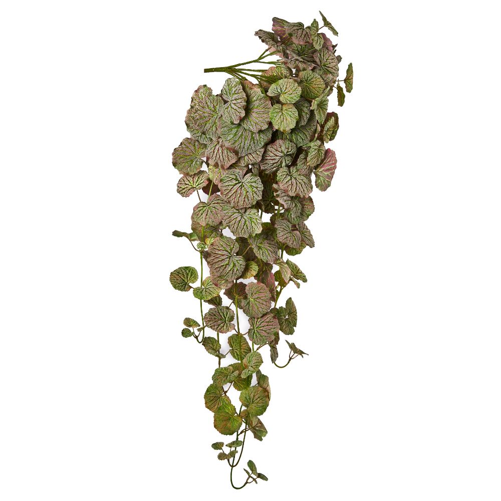 Plante retombante artificielle Feuillage Géranium Buenos Aires H95cm