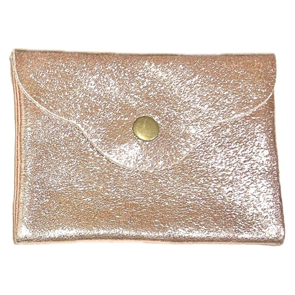 Porte-monnaie CUIR Calvi Rose brillant