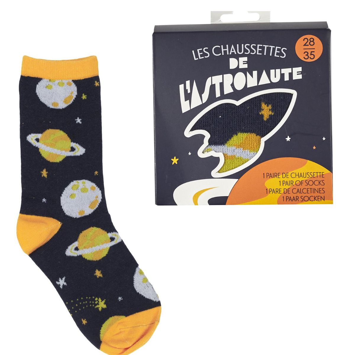 Chaussettes Enfant Cadeau - Astronaute