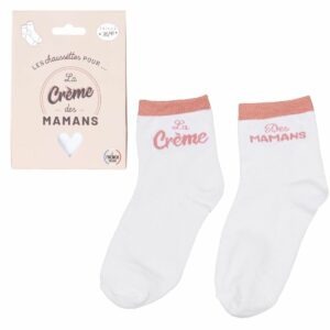 Chaussettes Femme Cadeau Jicane – Crème des Mamans
