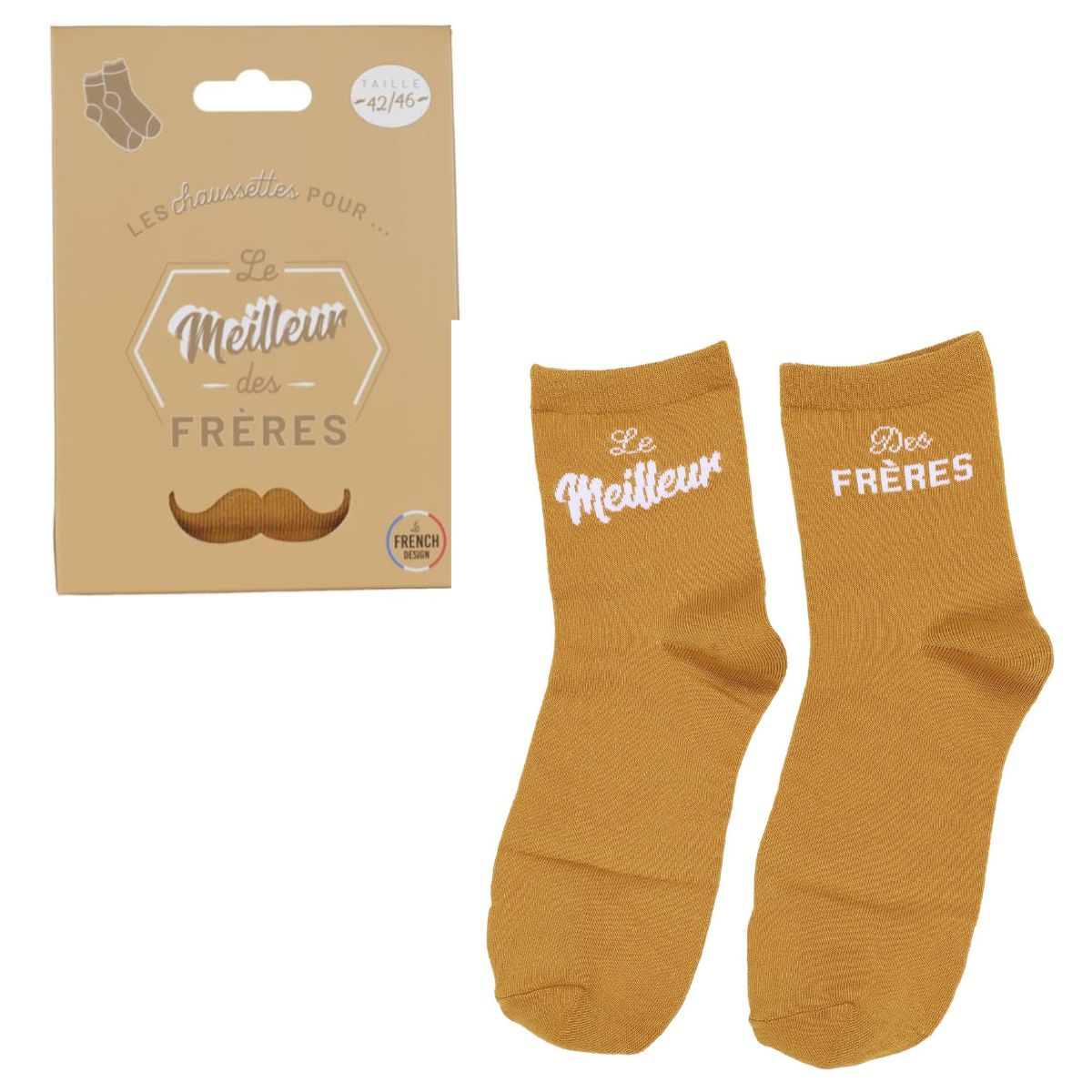 Chaussettes Homme Cadeau Jicane - Meilleur des Frères