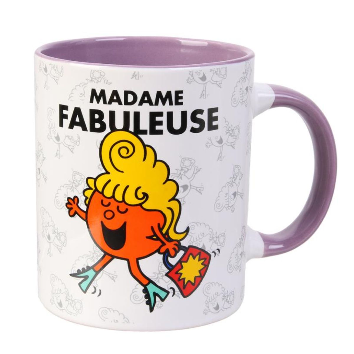 Mug Monsieur Madame Violet - Madame Fabuleuse