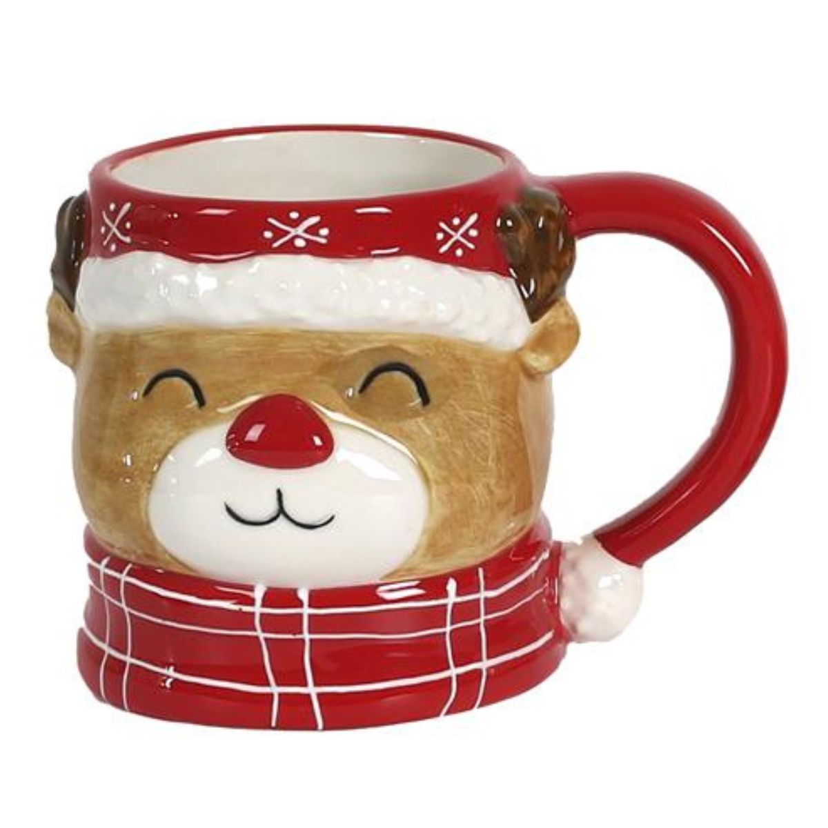 Mug de Noël à relief Holik Renne