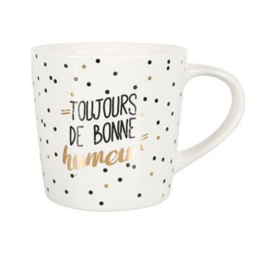 Mug porcelaine Boaco Bonne Humeur