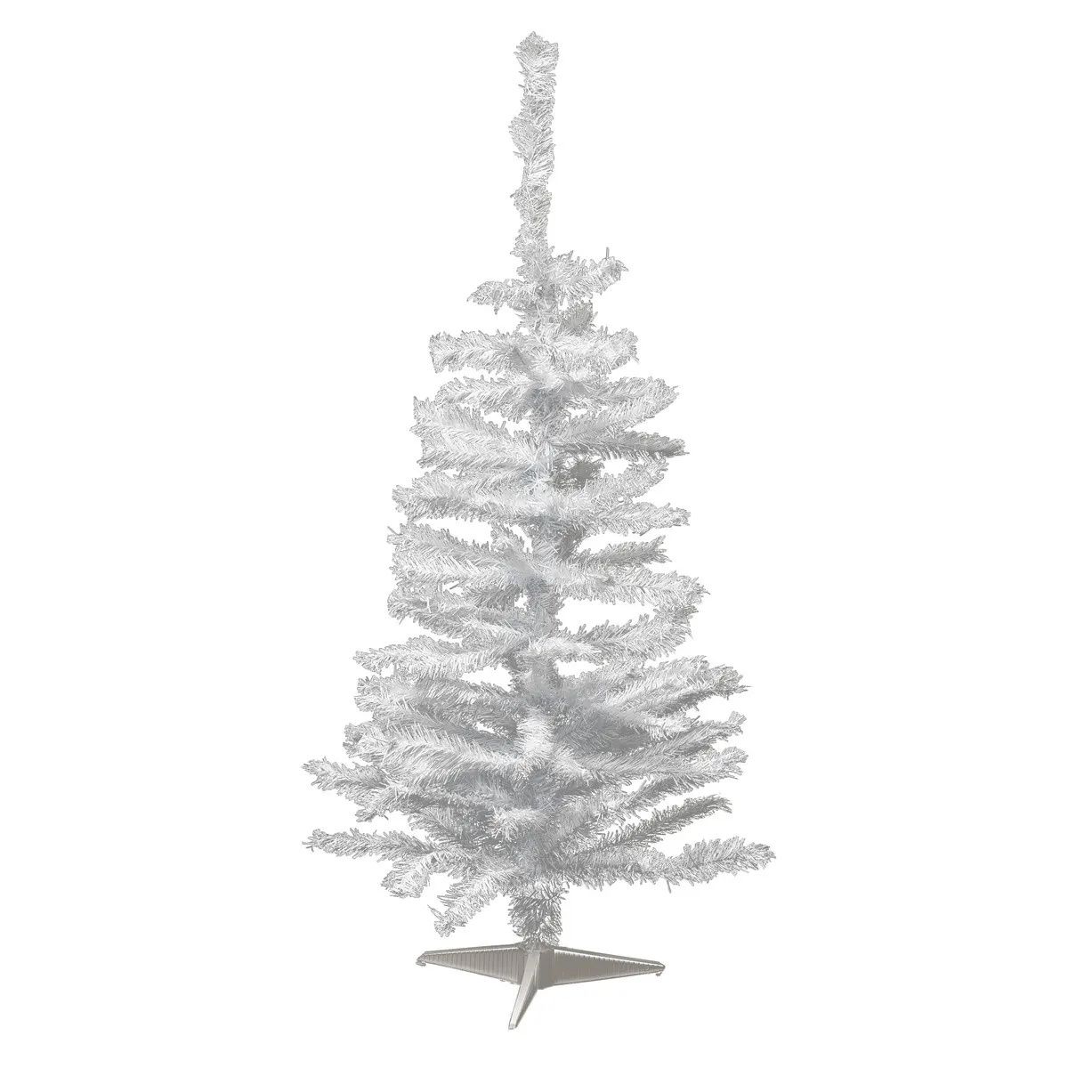 Déco Noël Sapin Artificiel Blanc Cricence H100cm