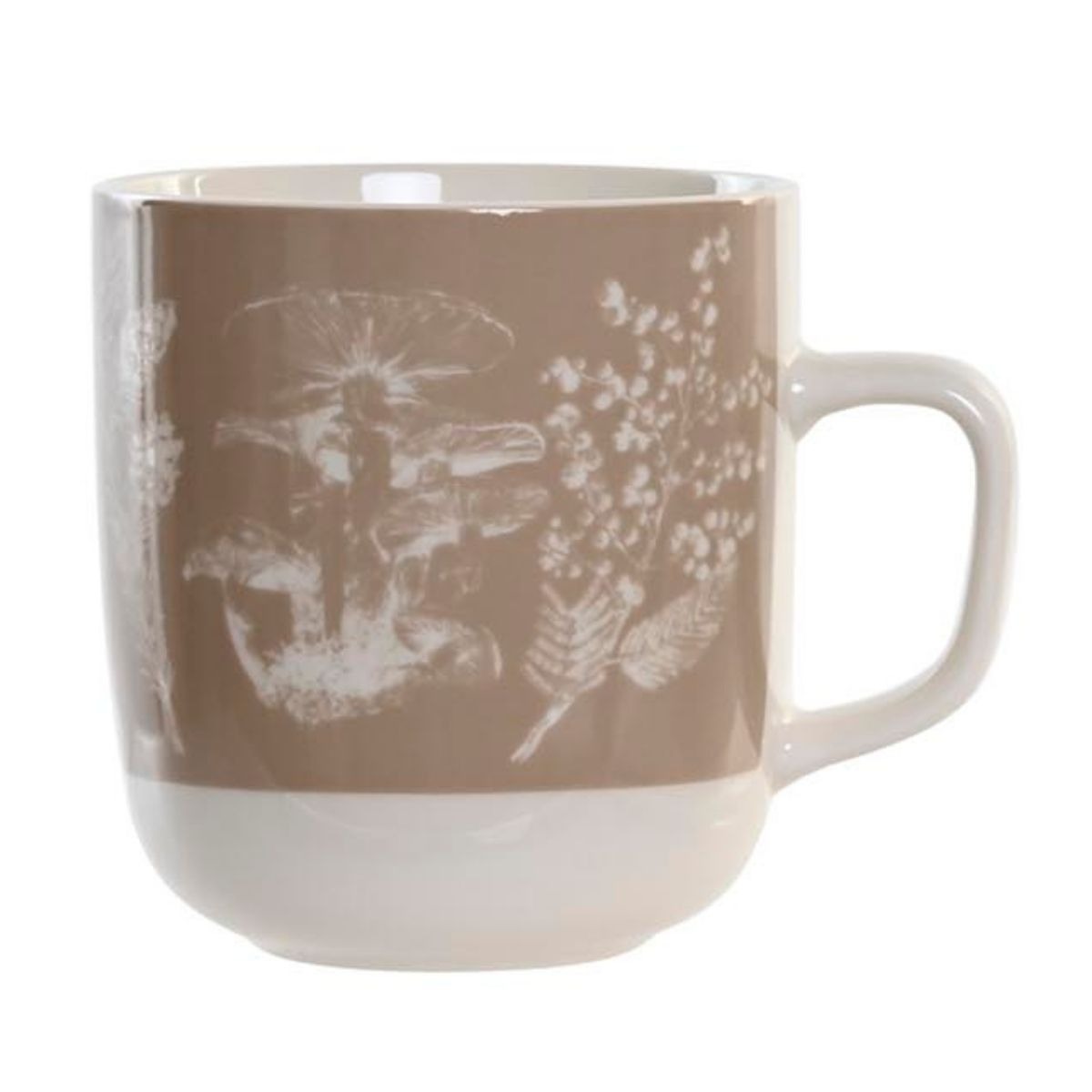 Mug porcelaine Jobina Marron 380ML