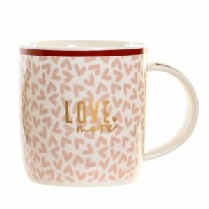 Mug porcelaine Rigato – Love Cœur 365ML