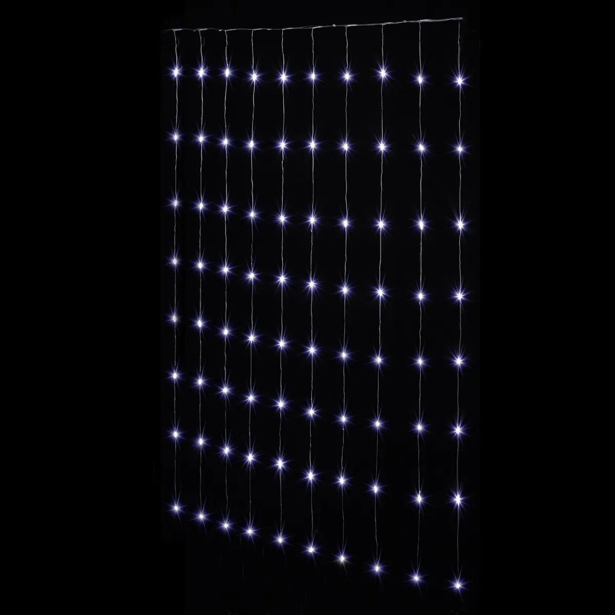 Rideau Lumineux électrique Robins Led Blanc Froid 200x190cm