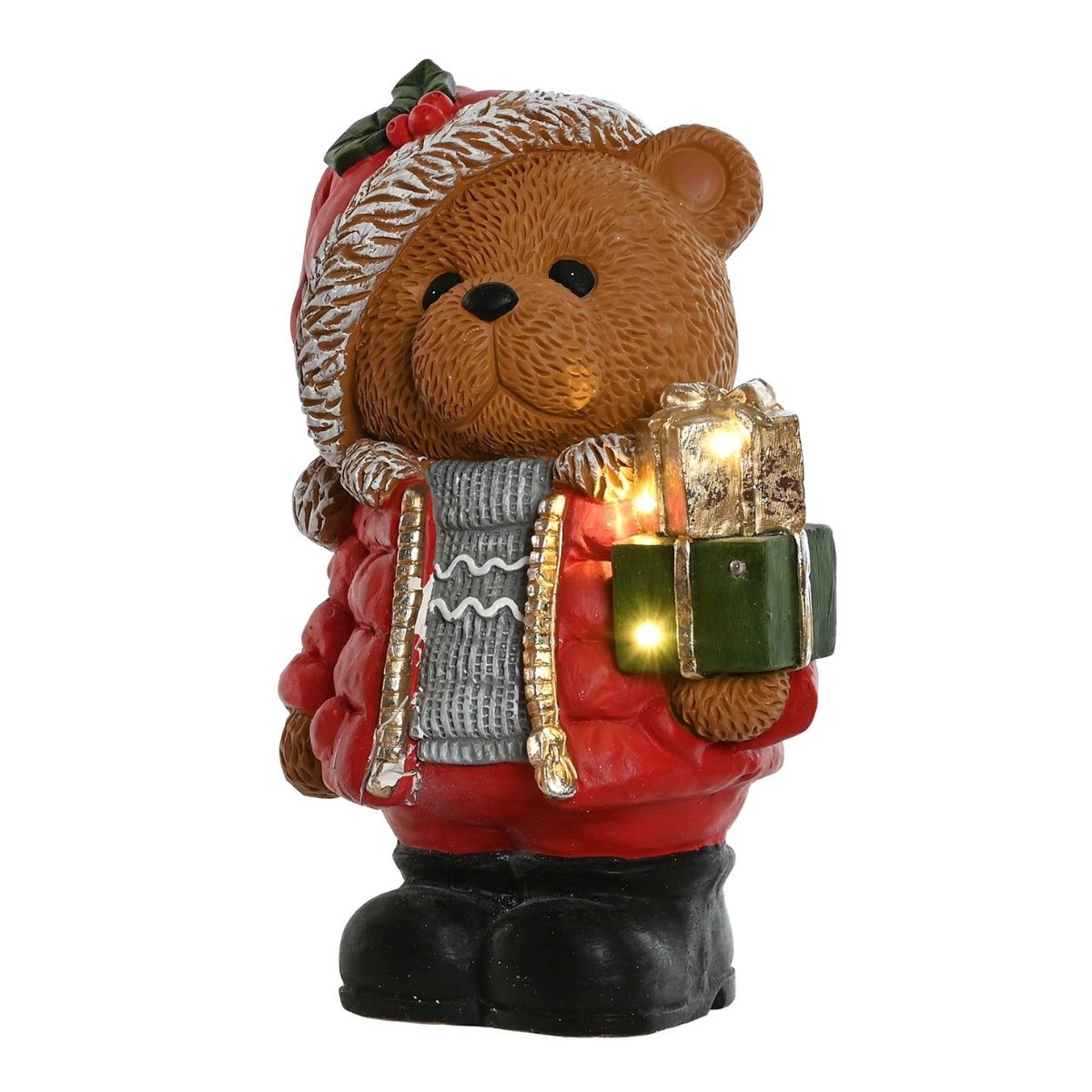 Statue LED Ours Kromino Cadeau H38cm