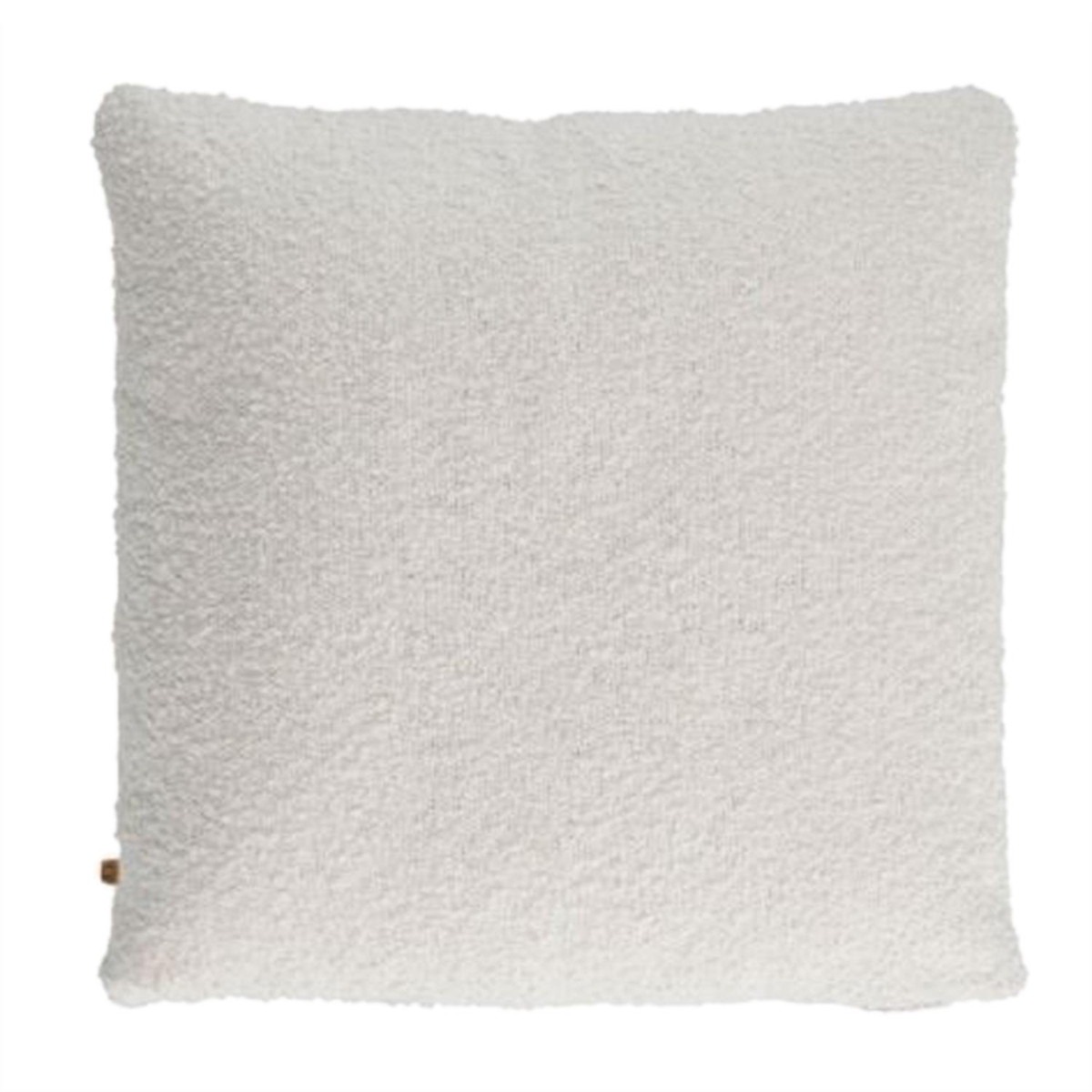 Coussin bouclette Marisette Crème 40x40cm