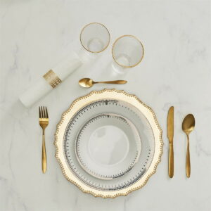 Dessous d’Assiette Maxiro D33cm OR