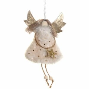 Suspension Noël Ange Mélisna Beige