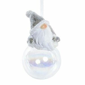 Suspension Noël Gnome Biramo Gris