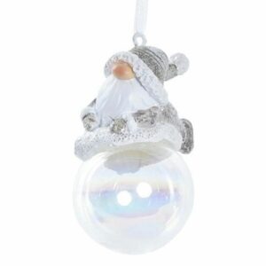 Suspension Noël Gnome Esaias Gris