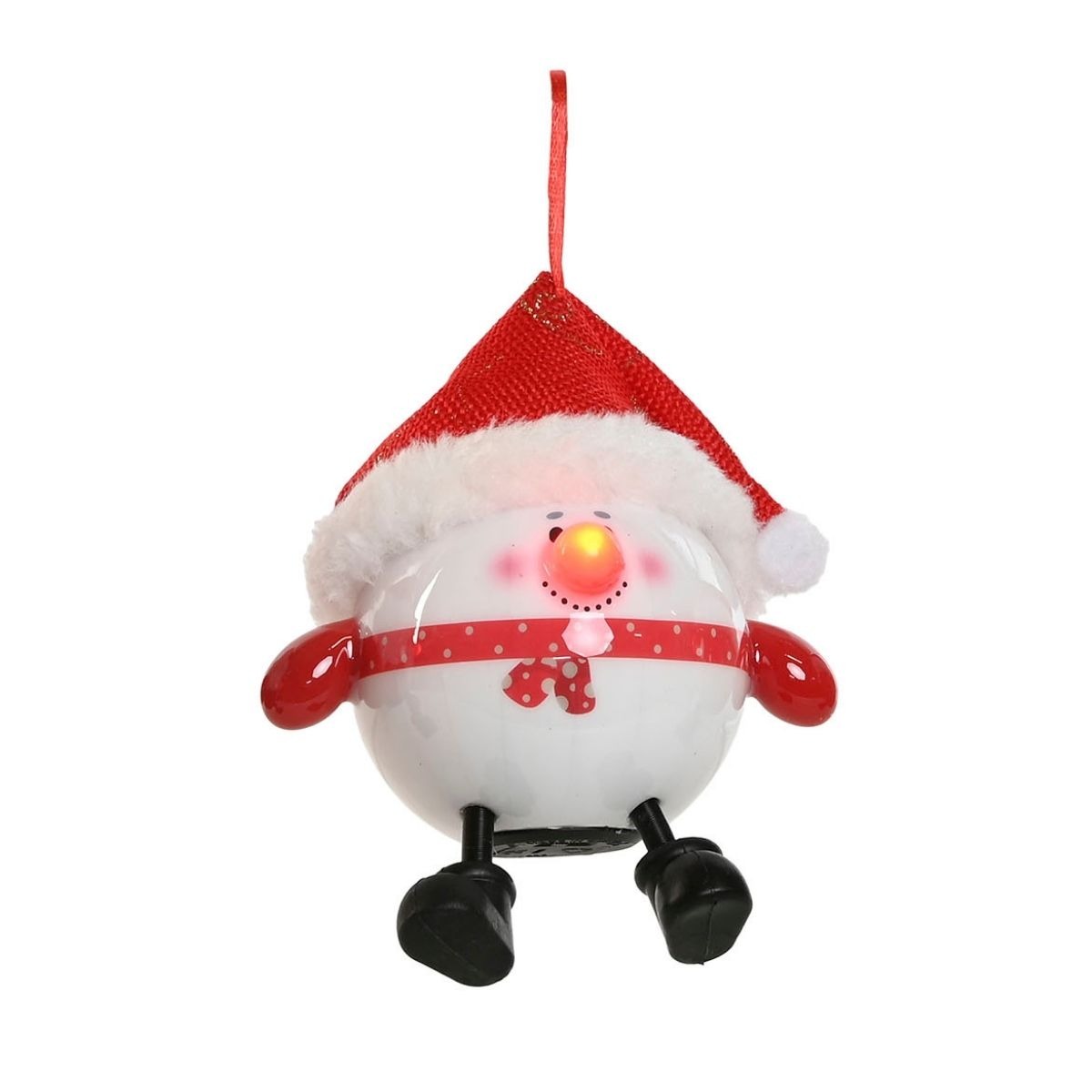 Suspension Noël LED Frikost Bonhomme de Neige