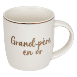 Mug Famille Claudia – Grand-père en Or