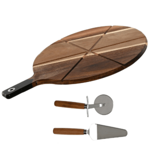 Set de 3 pièces Planche Pizza Acacia Dinalo