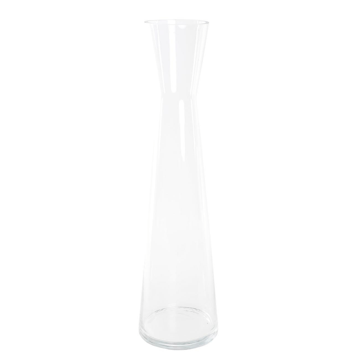 Vase bouteille en verre Transparent Qizo H60cm