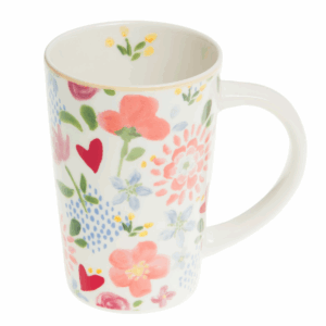 Coffret Mug XL céramique Fleurs Mimija