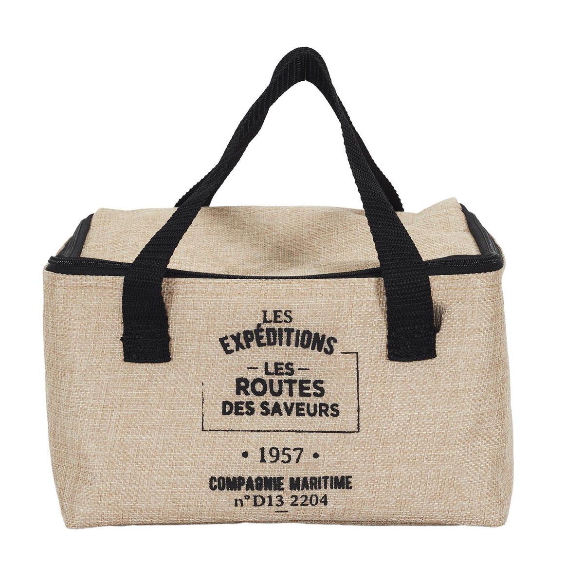 Lunch Bag - Sac Isotherme Cuba Jute 8L