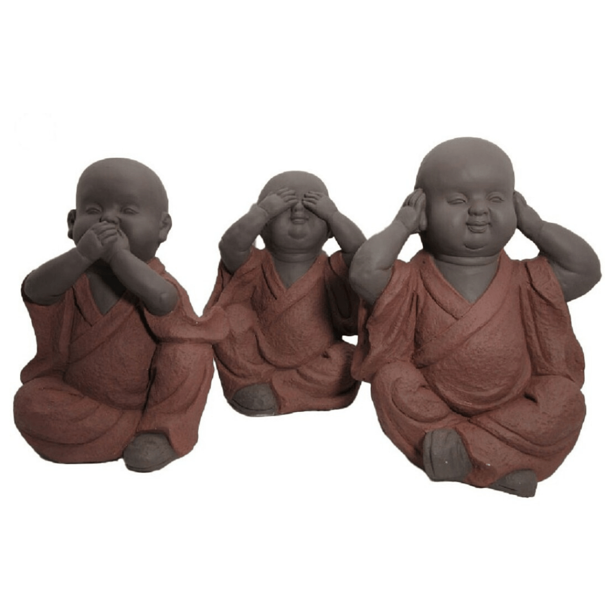 Statue Bouddha de la sagesse Bapong Terra H35cm