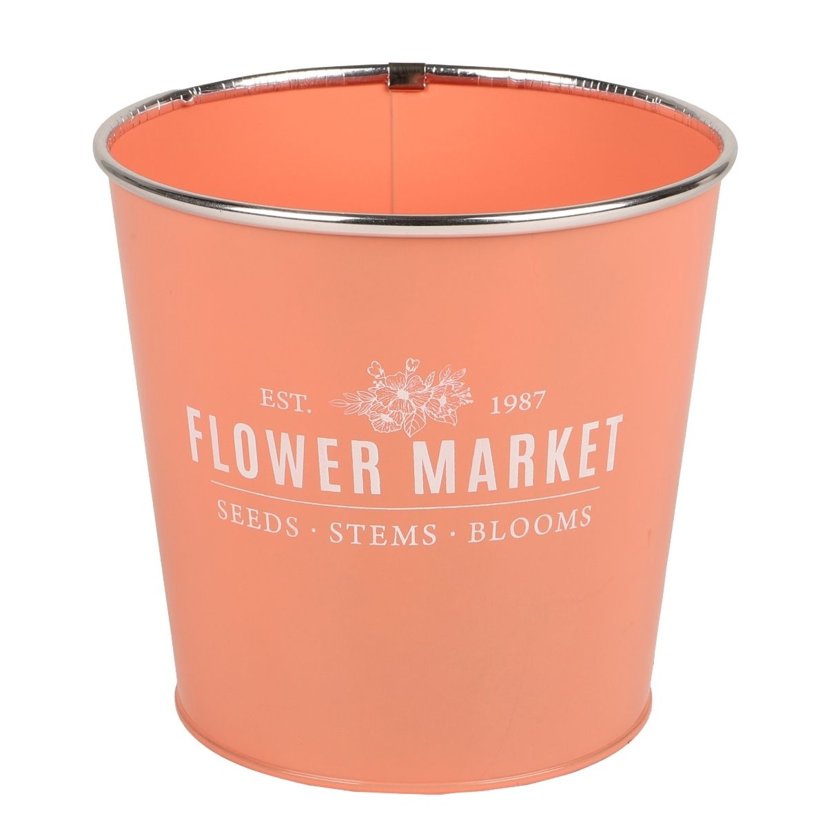 Cache-pot métal Valrisa Corail D16cm