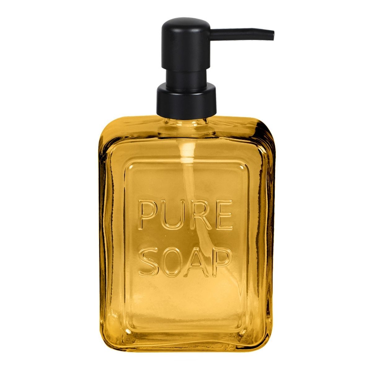 Distributeur Savon verre Blinas Ambre 570ML