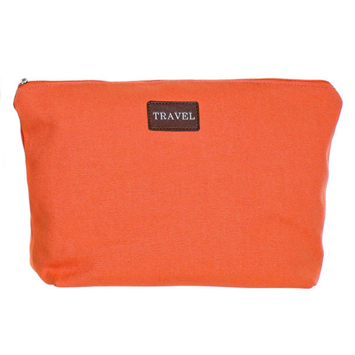 Pochette toile coton Binaos Orange 33x20cm