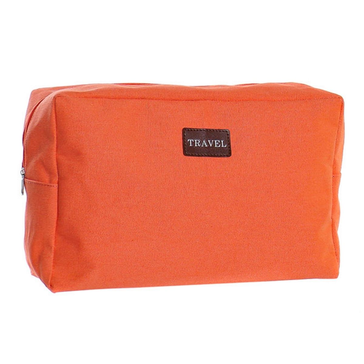 Trousse de Toilette toile coton Binaos Orange 30x20cm