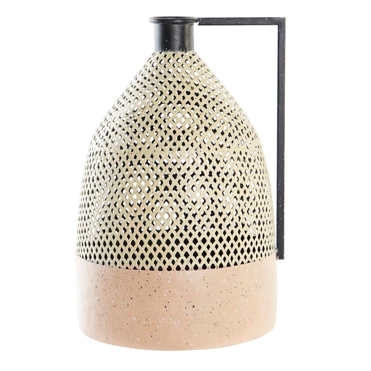 Vase amphore métal Sorutas Beige H39cm