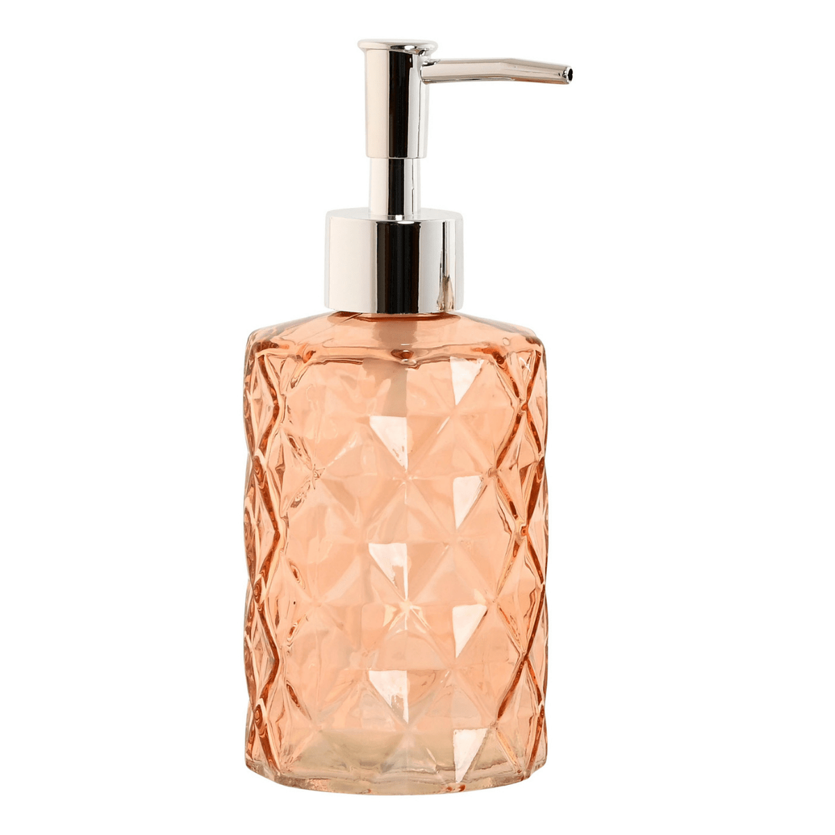 Distributeur Savon verre Céleste Orange 320ML