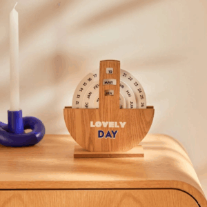Calendrier perpétuel bois Lovely Day Missane