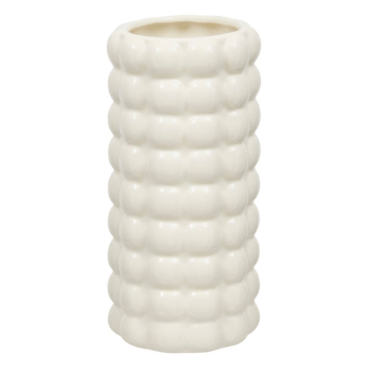 Vase Bubble Pop Lomousa Blanc H23cm