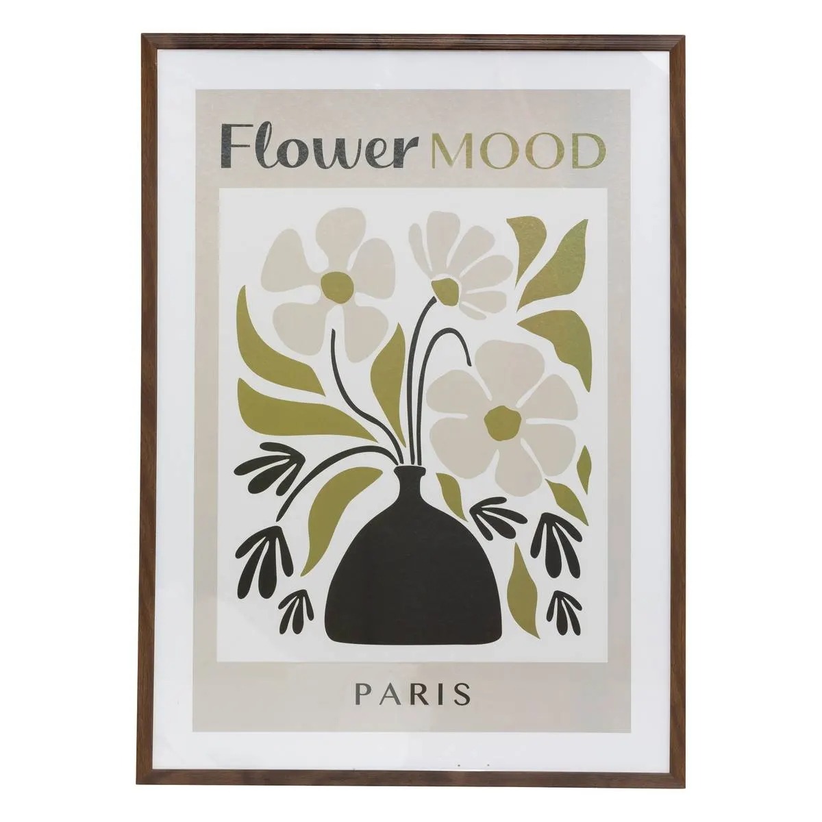 Affiche encadrée Casanida Flower Mood 70x50cm