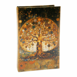Boite Livre bois Migunai Arbre de Vie