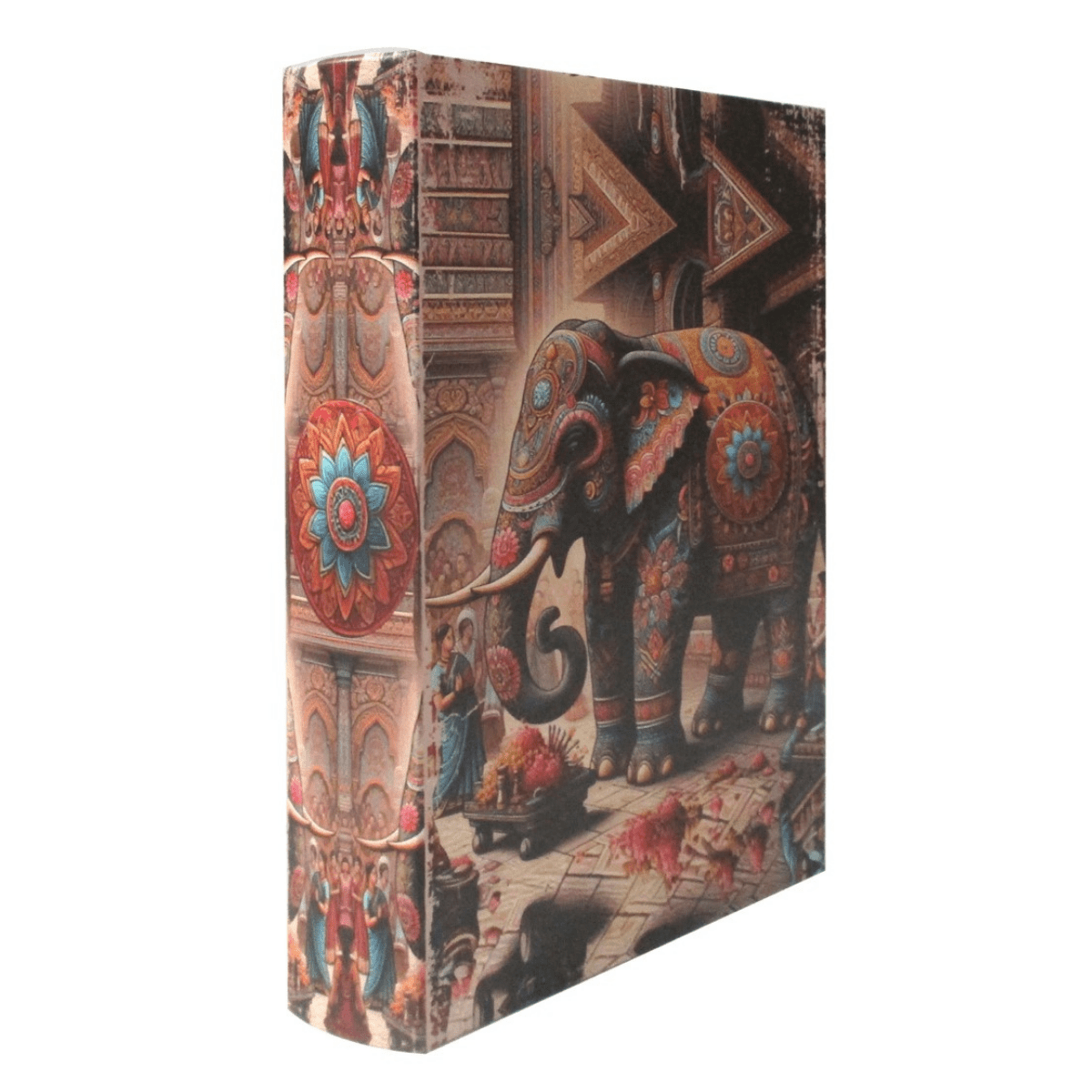 Boite à livre bois Karmawet Éléphant