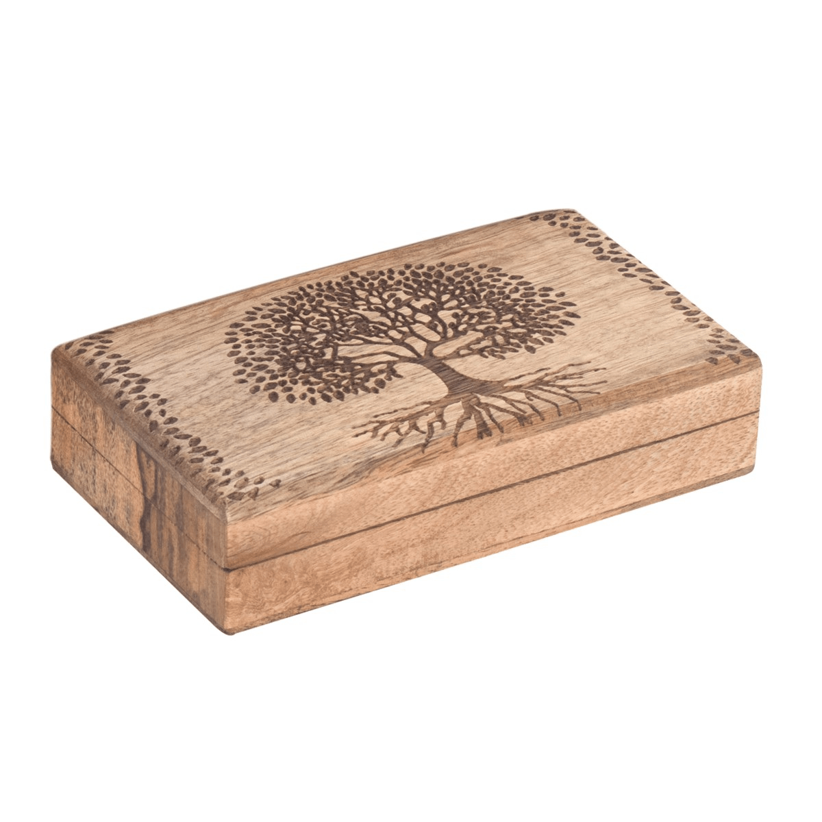 Boite bois Bertolane Arbre de Vie 18x10cm