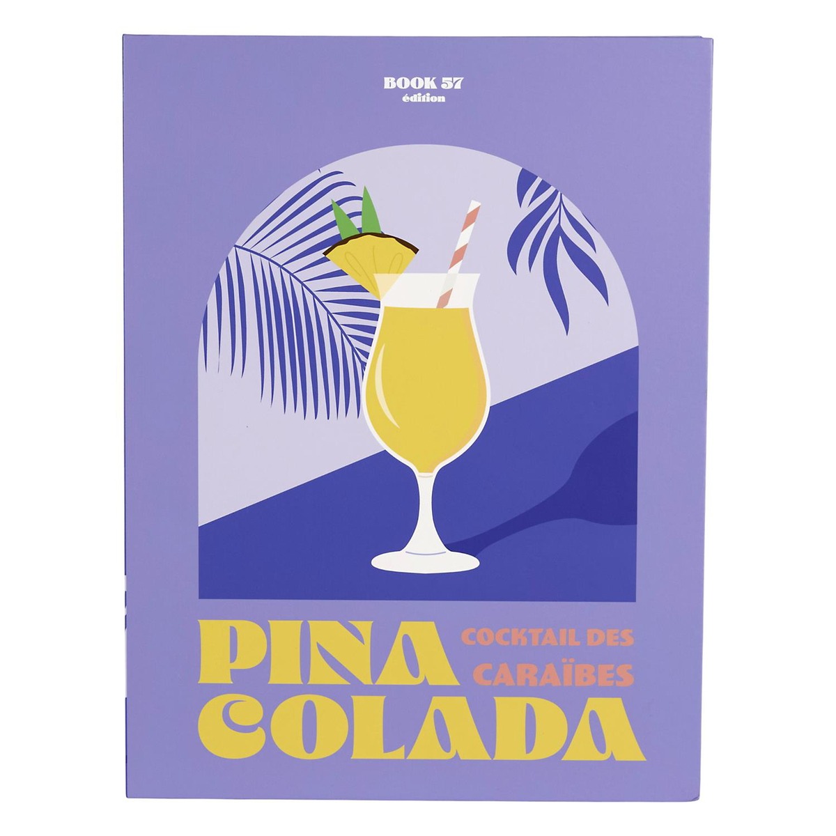 Boite livre Michou - Déco Cocktail Pina Colada