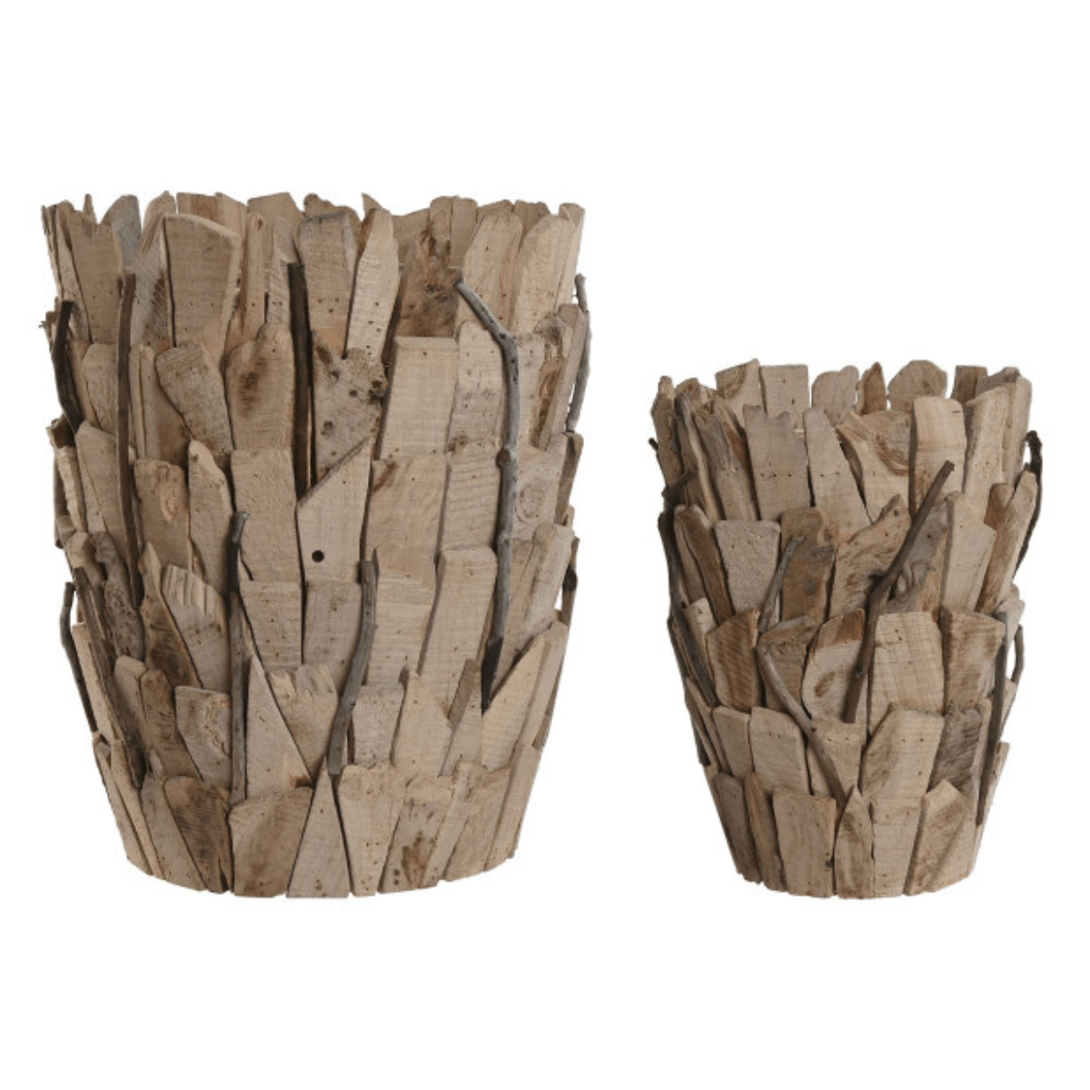 Cache-pot bois Lolutipa