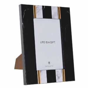 Cadre photo bois et métal Moujanas 10x15cm