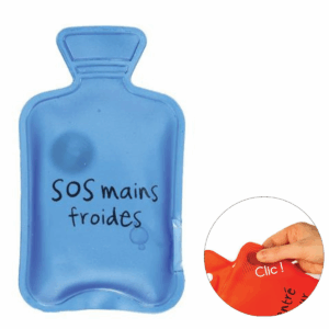 Chaufferette main Delicatick Bleu Format Poche