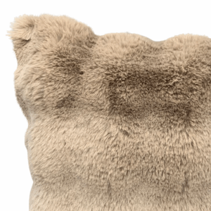 Coussin fausse fourrure Mirkonas 45x45cm