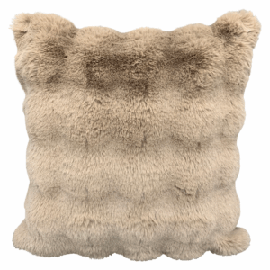 Coussin fausse fourrure Mirkonas 45x45cm
