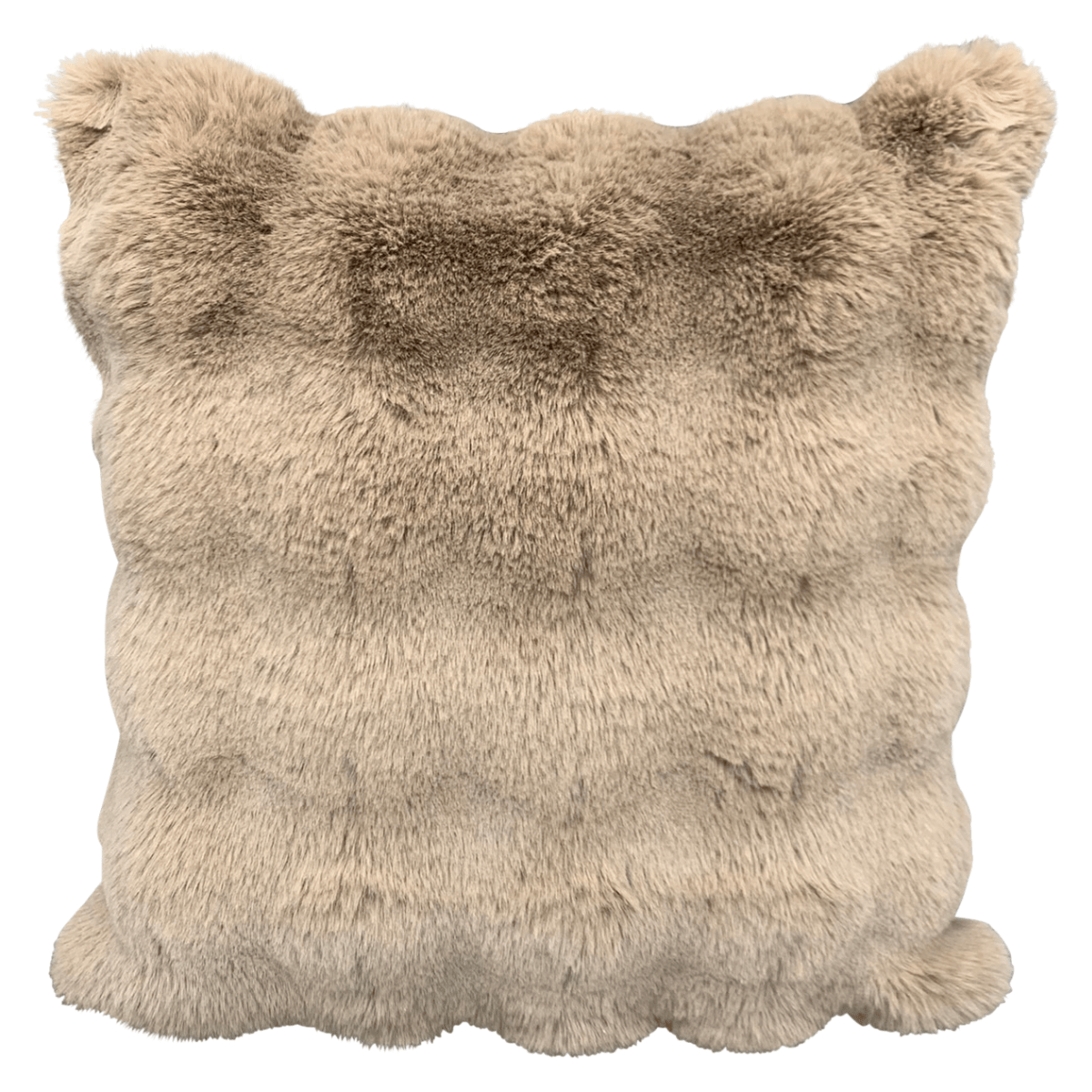 Coussin fausse fourrure Mirkonas 45x45cm