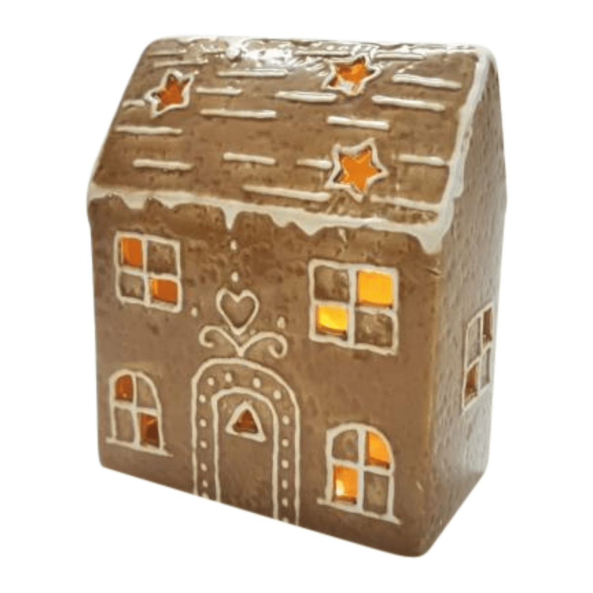 Déco Noël Maison lumineuse Niemelisk Pain d'Epice H14cm