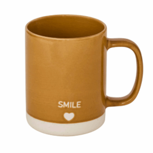 Grand Mug Cintak Smile Moutarde 42CL