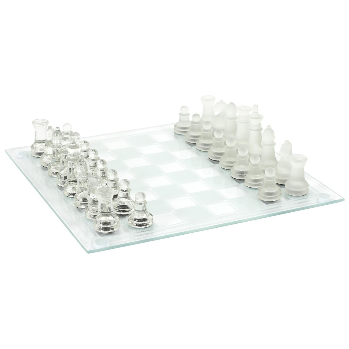 Jeu Collection Vintage Lucadick Jeu d'Echecs en verre
